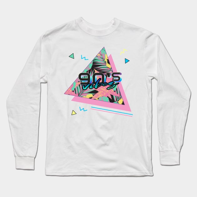 90s Vibes Long Sleeve T-Shirt by Annelie
